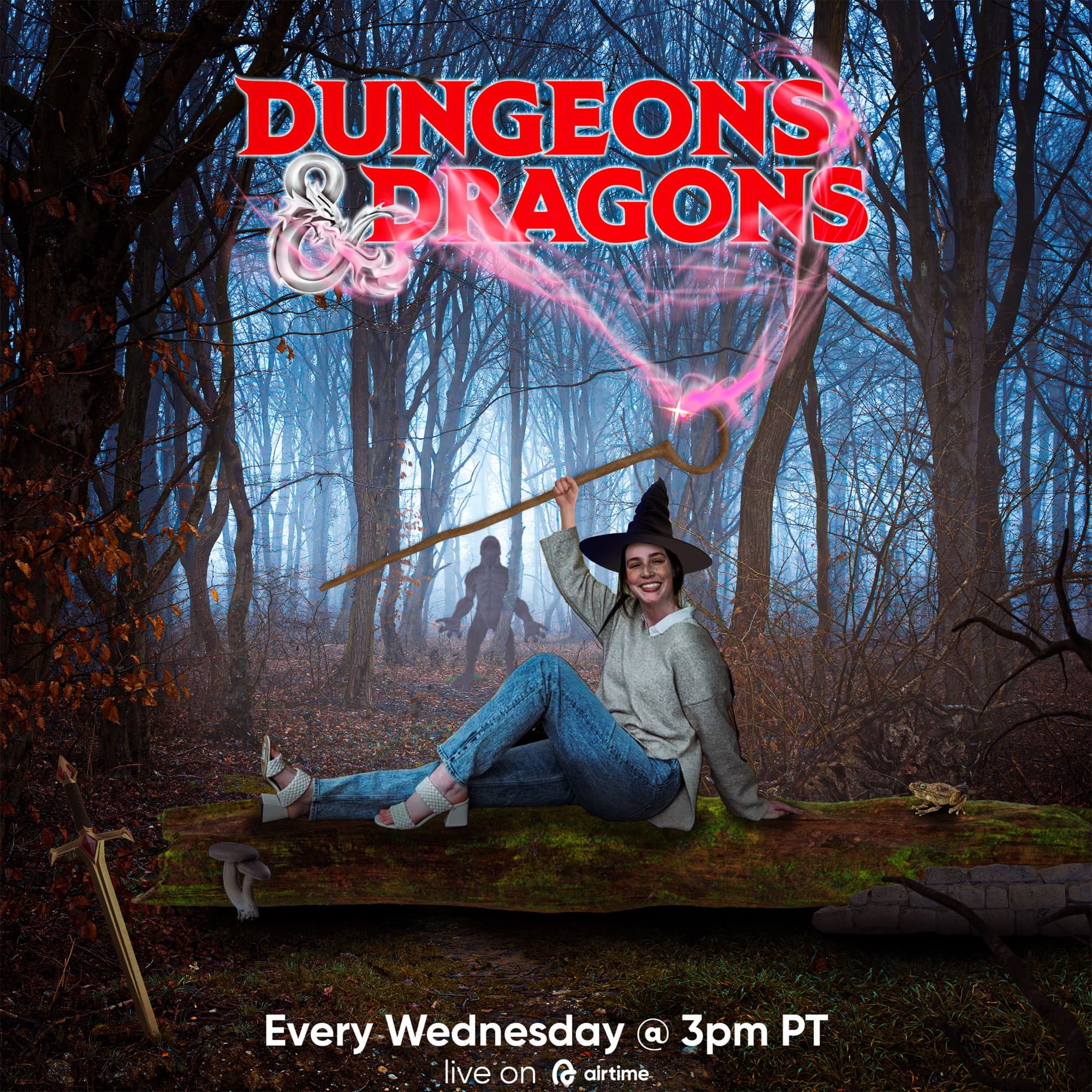 Airtime: Liv D&D poster