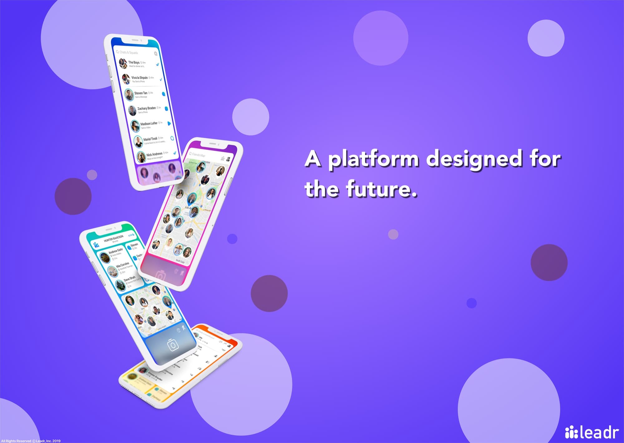 Leadr: UI graphic