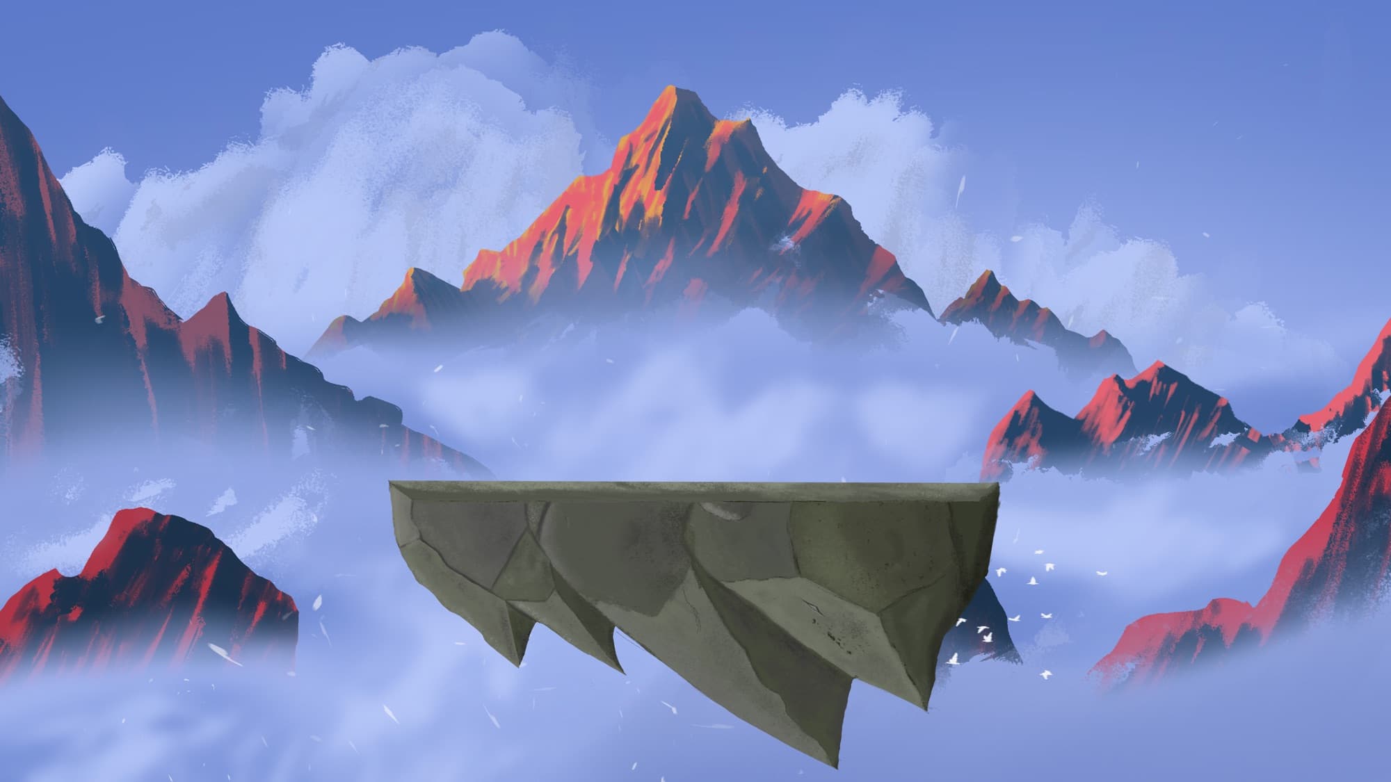 Sumos: cloud map art