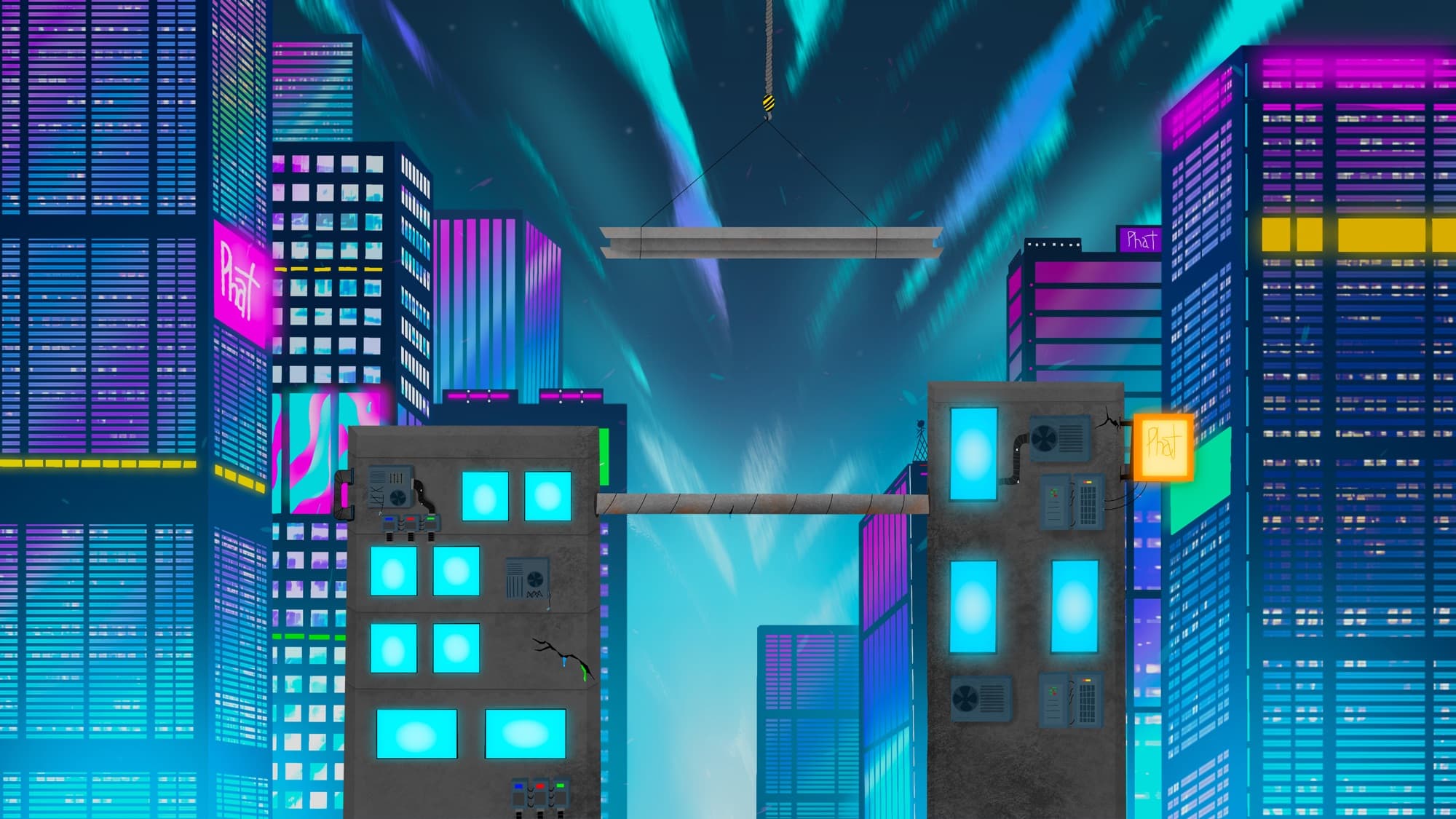 Sumos: city environment art